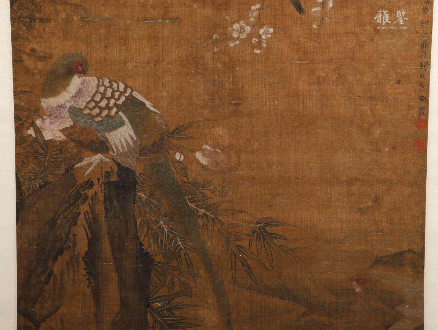 文俶 花鳥圖