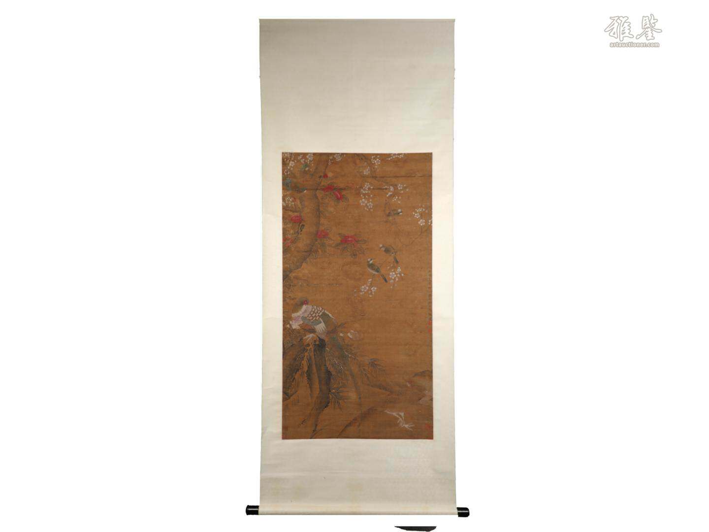 文俶 花鳥圖